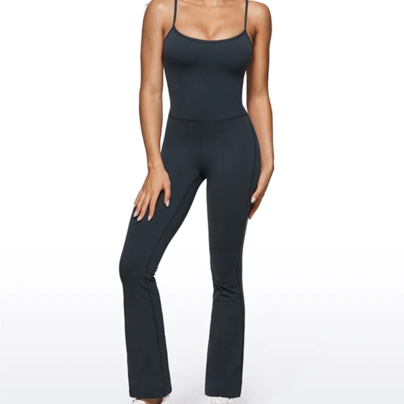 CRZ yoga butterluxe flare jumpsuit - Picture 1 of 4